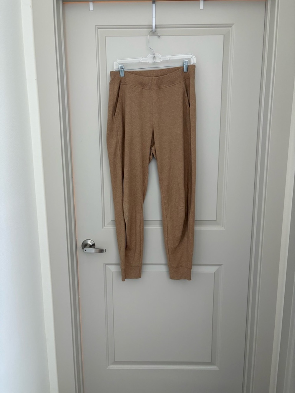 Casual Camel Jogger Pants Organic Cotton NWOT size M Pact